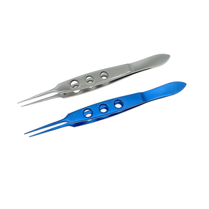 Pinzas Oftálmicas Manuales de Acero para Masaje de Párpados, Herramientas de Cirugía Plástica Cosmética - Product Image 2