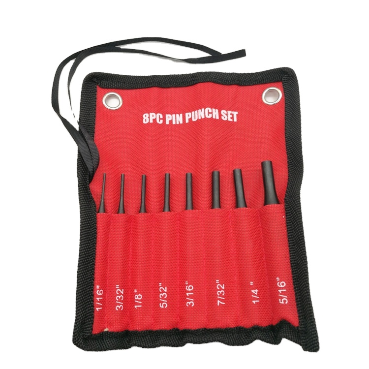 8 Pieces Drive Pin Punch Set - Precision Tools for Repair