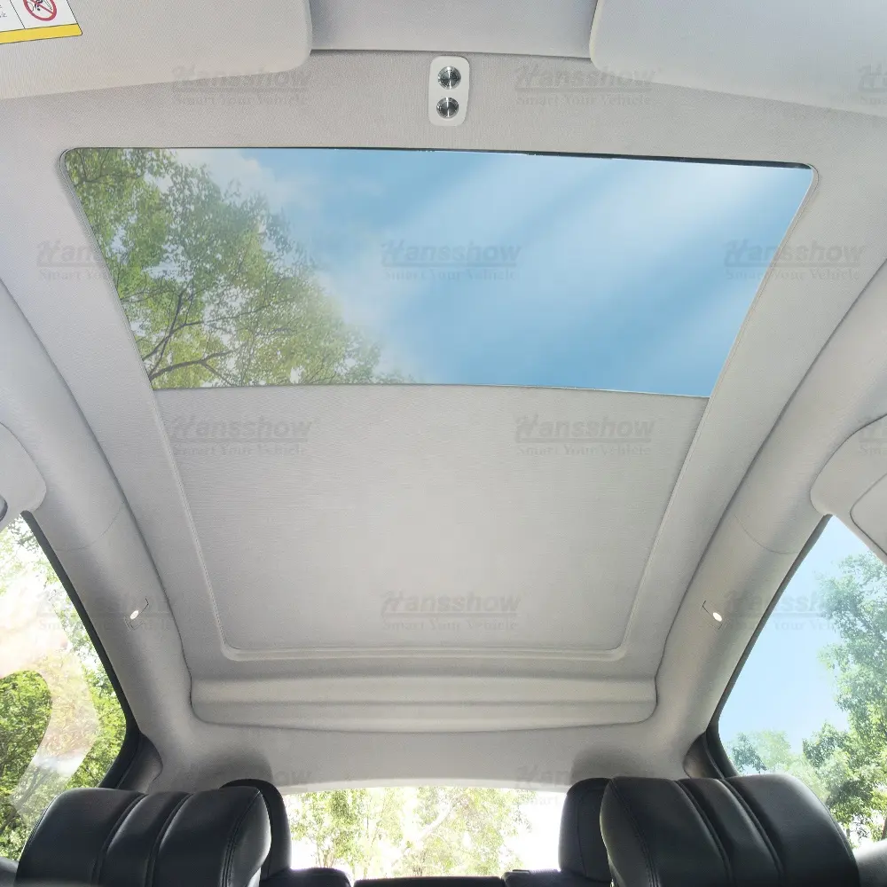 Hansshow modèle Y pare-soleil électrique toit ouvrant panoramique pare-soleil rétractable pour Tesla modèle Y pare-soleil de toit de voiture