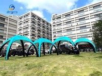 Tente de Garage gonflable en TPU pour abri pneumatique personnalisé de bonne qualité portable pour les sports motorisés ou les événements de course