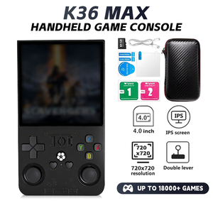 Console de Jeux Vidéo Portable Rétro R36 MAX 2 avec Écran de 4,5 Pouces, Prise en Charge du Wifi, Batterie de 4000 mAh, Système Linux Rk3326 - Product Image 3