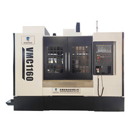 Centro de Mecanizado Vertical VMC de 3/5 Ejes, CNC de 5 Ejes, Control GSK BT40, Fresadora de Metal de Alta Calidad con un Solo Husillo