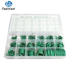 270pc Green Color A/C HNBR O-Ring Assortment O Ring Kit
