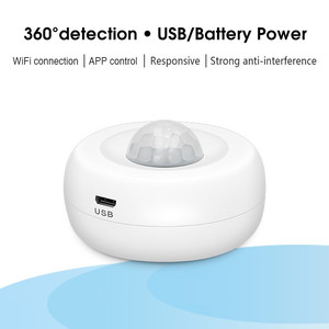 Smart <strong>Home</strong> <strong>Automation</strong> Anti-Intrusion <strong>Security</strong> Alarm Dual Power Wireless Tuya WiFi PIR Sensor Motion Detector - Product Image 3