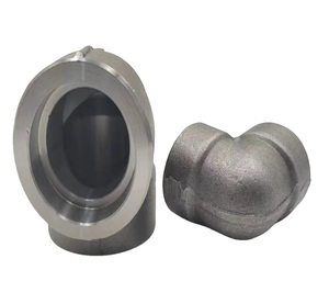 Codo Forjado Industrial Estándar ASME 40NB 3000 #   Acero Inoxidable con Soldadura por Encaje para la Industria del Petróleo y Gas - Product Image 4
