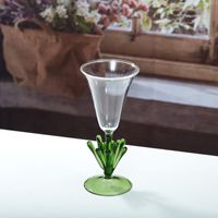 Verre à vin rouge et à champagne de style créatif avec compagnon de mariage haut pied et cadeau de la Saint-Valentin