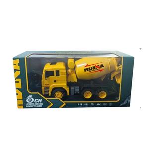 Nouveau produit SJY-13554 : Voiture télécommandée 1:18, modèle de camion malaxeur à béton en acier à 6 canaux - Product Image 6