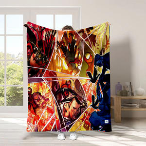 ผ้าห่มลายการ์ตูนสไปเดอร์แมนสุดเท่ห์ แฟชั่นใหม่ ใช้ได้ทั้งในออฟฟิศ ห่มคลุมตัว หรือใช้บนโซฟา/เตียงในห้องแอร์ - Product Image 5