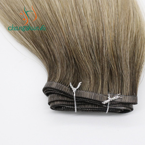 Cabello humano sin costuras, tejido suave y fino de doble estiramiento, ruso, sin procesar, barato, gran Stock - Product Image 2
