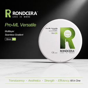 Bloc de zircone MDR polyvalent Rondcera pour laboratoire <span class=keywords><strong>dentaire</strong></span>, solution de fabrication haut de gamme, service de support technique complet - Product Image 2