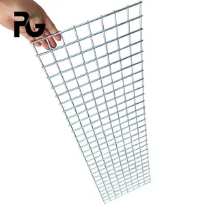 Protection fence used 3x3 galvanized welded wire mesh panel