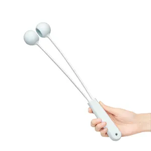 Silikagel-Doppelkugel-Massage hammer Massage gerät zur Massage von Halswirbel säule, Schulter, Meridianen und Kollateralen - Product Image 1