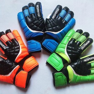 Guanti Professionali da <span class=keywords><strong>Portiere</strong></span> con Protezione per le Dita, Guanti da Calcio in Lattice Rinforzato per Portieri - Product Image 2