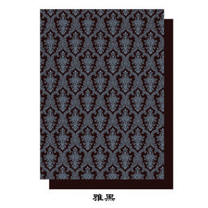 35*10cm flower wrapping <b>paper</b> Available for wholesale Retro and elegant blue black <b>pattern</b> Waterproof flower liner <b>paper</b> - Product Image 1