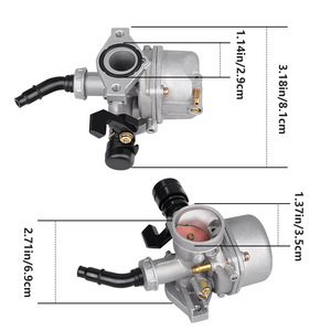 PZ19 คาร์บูเรเตอร์ 50 90 110CC พร้อมกรองน้ำมันกรองอากาศปะเก็นสำหรับรถจักรยานยนต์เอทีวี บีชไบค์ - Product Image 2