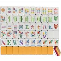 Fabricant ODM MuZheng : Jeu de Mahjong tendance de 160 tuiles à 4 couches et tuiles de Mahjong américaines pour cadeau de vacances personnalisé