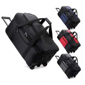 Hot <b>Sale</b> Oversized Oxford Capacity Trolley case Multi-functional <b>Travel</b> <b>Bag</b> Wet Dry Separation Consignment Suitcase Unisex <b>Bag</b> - Product Image 1