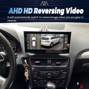 หน้าจอ QLED ขนาด 12.3 นิ้ว สำหรับรถยนต์ AUDI Q5 ปี 2010-2018 เครื่องเล่นวิทยุในรถยนต์ มัลติมีเดีย เครื่องเล่นวิดีโอ สเตอริโอ GPS ระบบนำทางไร้สาย CarPlay ระบบปฏิบัติการ Android 13 - Product Image 3