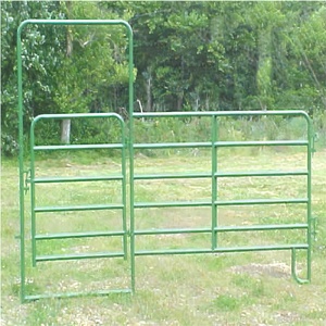 Pannelli per bovini zincati sostenibili di alta qualità facilmente assemblati pannelli per cortili di bestiame supportano la personalizzazione - Product Image 3