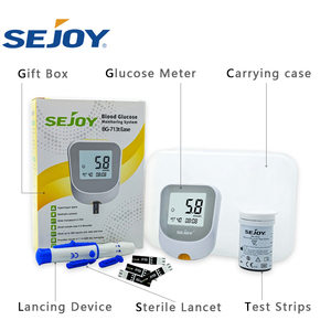 Sejoy thiết kế độc đáo glucometer và dải đường giám sát Kit Máy kiểm tra đường huyết - Product Image 2