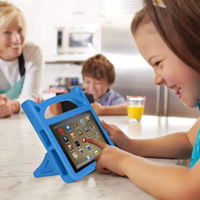 Étui de protection léger et tendance pour enfants, avec poignée et support, en EVA moulé sur mesure, pour HD 8 Plus 2020/2022