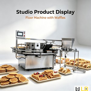 Machine à gaufres linéaire 2000W, chauffage électrique réglable, formes personnalisables pour <span class=keywords><strong>boulangerie</strong></span>, magasin alimentaire, cantine, école - Product Image 4