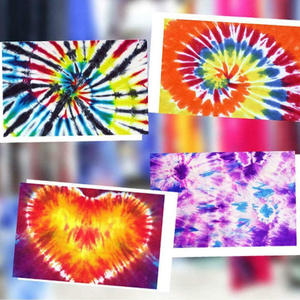 Art Tie Dye Kit 12 <span class=keywords><strong>colores</strong></span> No tóxico Custom Tie Dye Kit Paint Set <span class=keywords><strong>para</strong></span> niños <span class=keywords><strong>Ropa</strong></span> Tie Dye Shirt Kit - Product Image 6