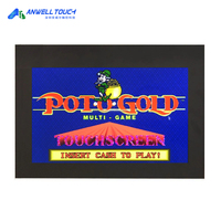 Écran tactile IR 22 pouces 1680x1050 avec VGA USB RS232 pour machine de jeu d'arcade