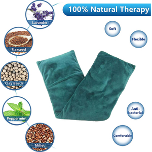 Medical Therapy Microwavable <strong>Wheat</strong> Bag <strong>Heat</strong> <strong>Packs</strong> Reusable Weighted Neck Wrap - Product Image 4