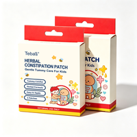 Patch corporel adhésif Tebas Herbal pour nombril, non-tissé, doux au toucher, hypoallergénique, certifié CE, taille personnalisable, usage quotidien