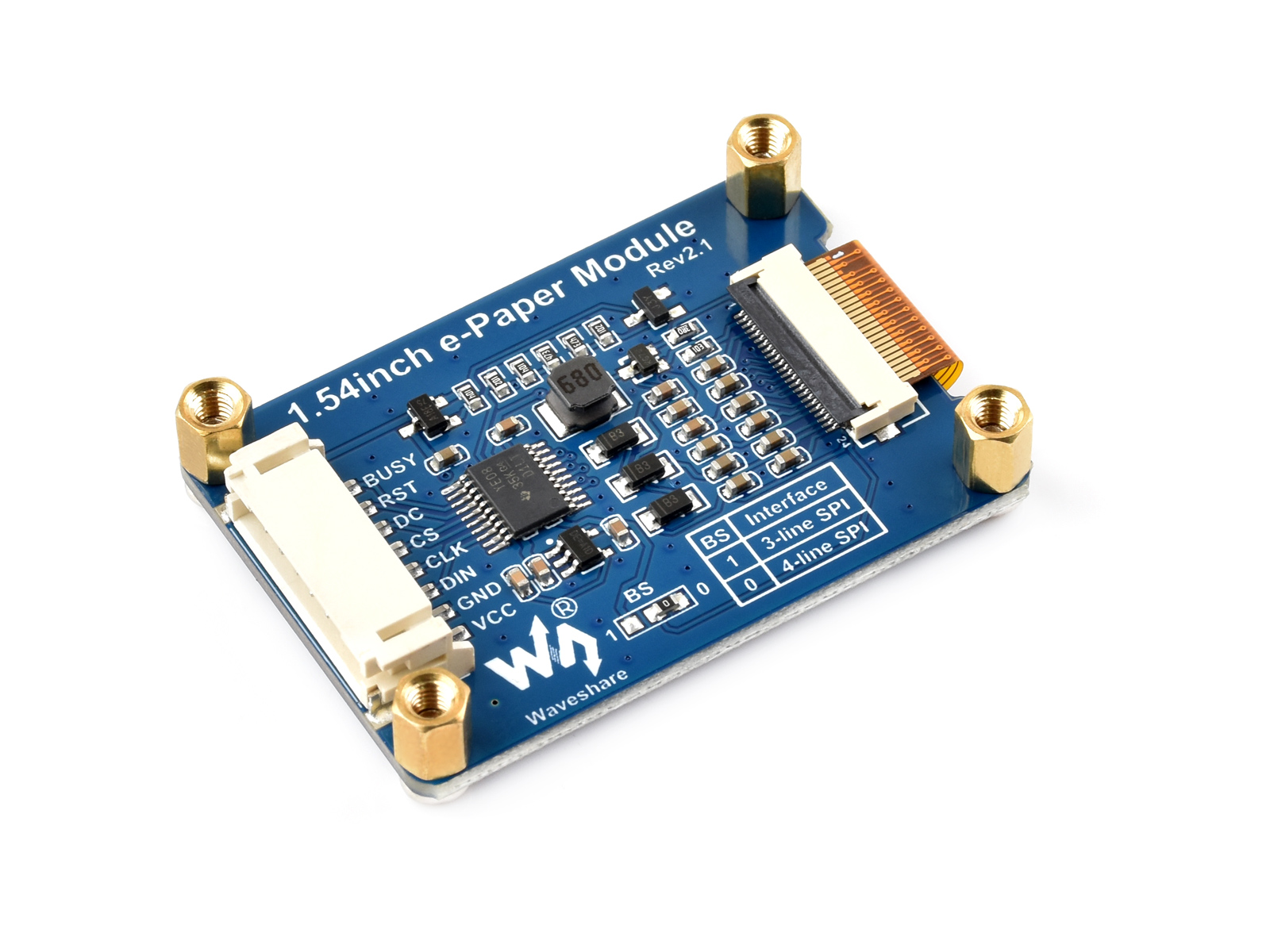 1.54inch E-Paper Display by Waveshare - Ideal for Raspberry Pi