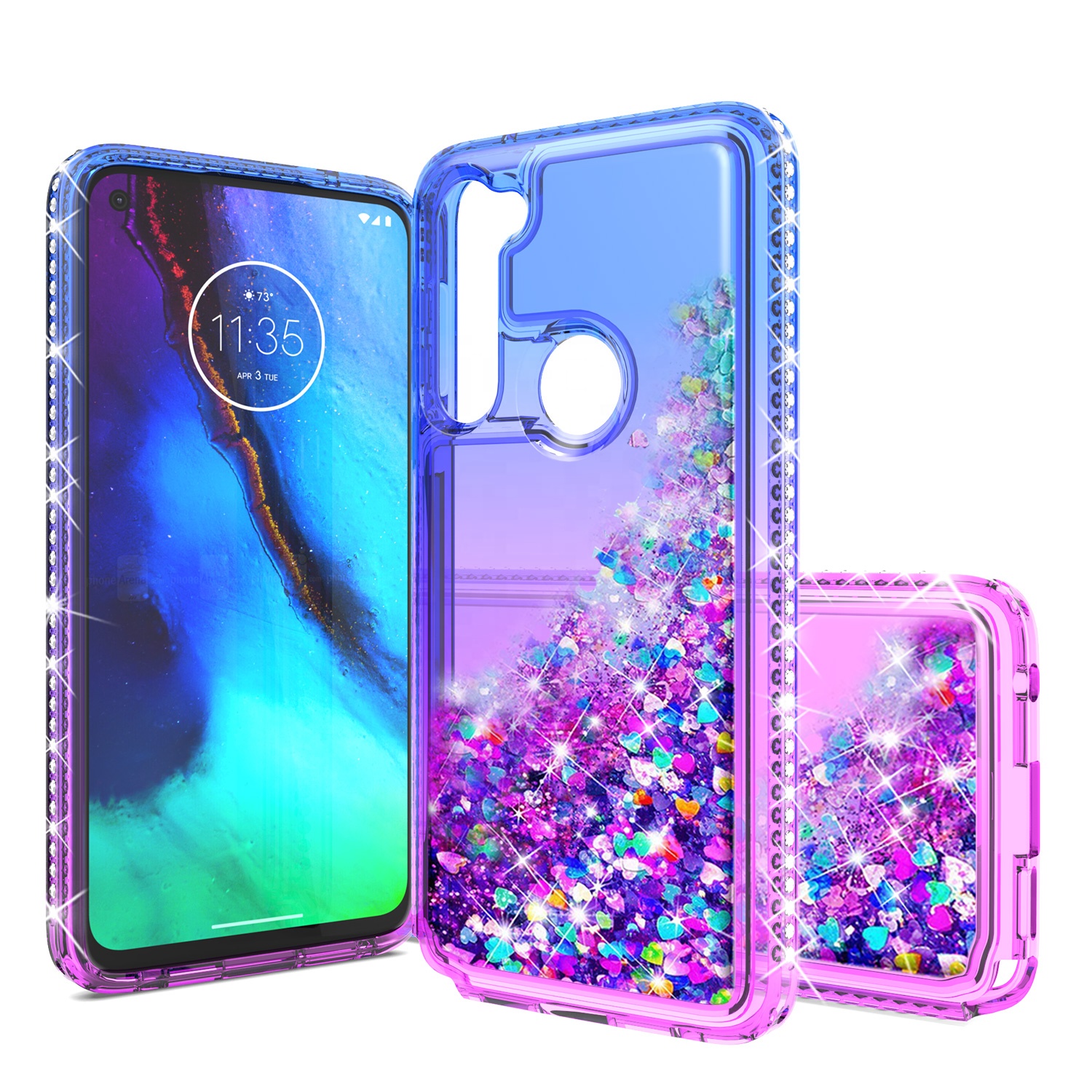 Glitter Liquid Case for Moto G4 Fashion Protection