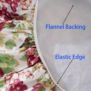 Mantel de Poliéster Personalizable con Diseño de Frutas Brillantes, Borde Elástico, Impermeable, Resistente a Manchas de Aceite, Lavable, para Hoteles, China - Product Image 4