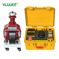 VLUUKE BYQ5kVA Dry Type Digital Display AC/DC Transformer Hipot Testing Set High Accuracy IP67 Protection Aluminum Alloy 10W