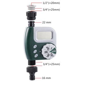 Pantalla LCD automática, temporizador de agua, controlador electrónico de riego de jardín y casa - Product Image 2