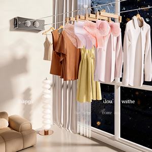 <span class=keywords><strong>Tendedero</strong></span> Retráctil Ahorrador de Espacio para Apartamentos y Balcones Pequeños - Product Image 6