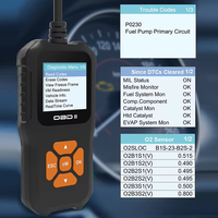 Escáner OBD2 con 10 Idiomas, Lector de Códigos de Auto para Todos los Vehículos OBDII, Escáner de Códigos de Error del Motor con Pantalla a Color de 1.8 Pulgadas