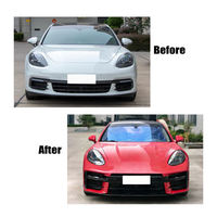 Kit carrosserie avant simplifié Tegarry 971 Upgrade Old New 976 2025 Turbo Style, ensemble complet en matériau PP, ajustement parfait pour Panamera