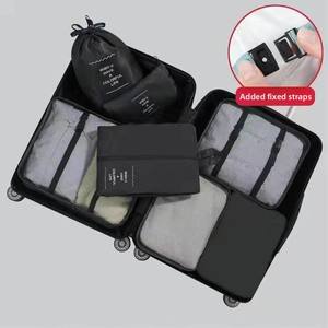 Ensemble de cubes de rangement de <span class=keywords><strong>voyage</strong></span> résistants à l'eau, sacs organisateurs de bagages pour valise, vêtements, articles de toilette, accessoires de <span class=keywords><strong>voyage</strong></span> d'affaires - Product Image 6