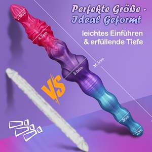 Силиконовый двусторонний фаллоимитатор-анальная пробка, секс-игрушка с эффектом реалистичного прикосновения для анальной тренировки, упражнений Кегеля, для начинающих. - Product Image 2