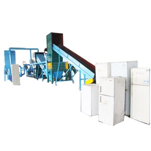 Équipement complet séparé pour réfrigérateur, perdre du poids, en cuivre, aluminium, fer et plastique, recyclage de télévision - Product Image 1