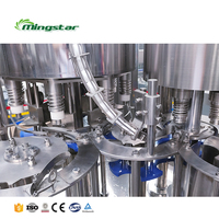 Eau carbonatée liquide automatique de machine de remplissage de soude de boisson non alcoolisée 0.2L -- 2L