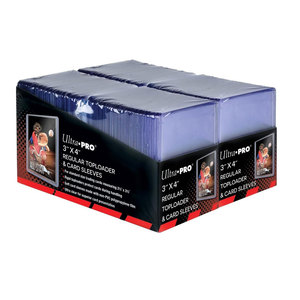 Ultra Pro chiaro 35PT 3X4 blu bianco chiaro <span class=keywords><strong>Toploader</strong></span> <span class=keywords><strong>Toploader</strong></span> Sport Trading Card titolare per la carta - Product Image 1