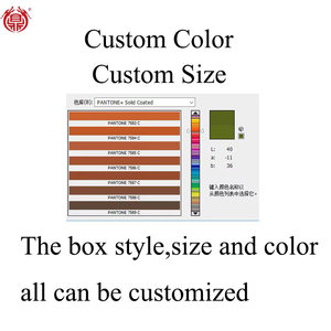 Boîte à pizza et sushi en carton ondulé kraft jetable et recyclable, pliable, avec fermeture magnétique, impression UV mate, personnalisable, vente en gros - Product Image 4