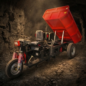 Tricycle à boîte de vitesses sans entretien, 12 CV, diesel, 1,2 tonne, pour l'élimination des déchets agricoles et de jardin - Product Image 3