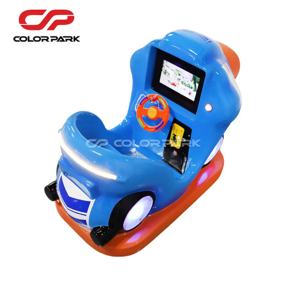 Kleurrijke Park Indoor Kids Rider Swing Machine Met Muziek Game Muntautomaat Entertainment Voor Pretparken Voor Parken