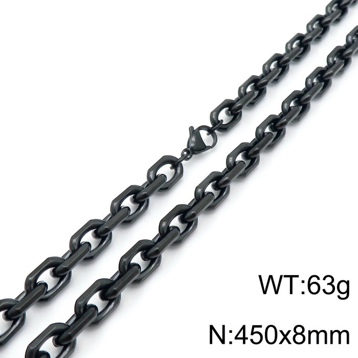 Collier noir, longueur 45 cm = KN198346-Z