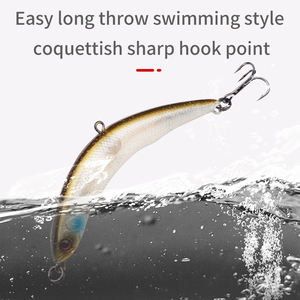 Leurre de pêche flottant pour eau douce et mer, Minoan, courbé, incurvé, flexible, Jackall Pikupiku 65/<span class=keywords><strong>78</strong></span> - Product Image 4