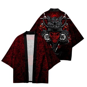 Kimono imprimé traditionnel japonais Cosplay Samurai Haori Obi femmes hommes Cardigan plage <span class=keywords><strong>Yukata</strong></span> asiatique Vintage vêtements - Product Image 3