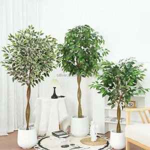 Simulation banyan Feuilles <span class=keywords><strong>d</strong></span>'<span class=keywords><strong>arbre</strong></span> Usine avec pots plantes artificielles <span class=keywords><strong>d</strong></span>écoration <span class=keywords><strong>faux</strong></span> <span class=keywords><strong>arbre</strong></span> <span class=keywords><strong>d</strong></span>écor plantas artificiales para interior - Product Image 4